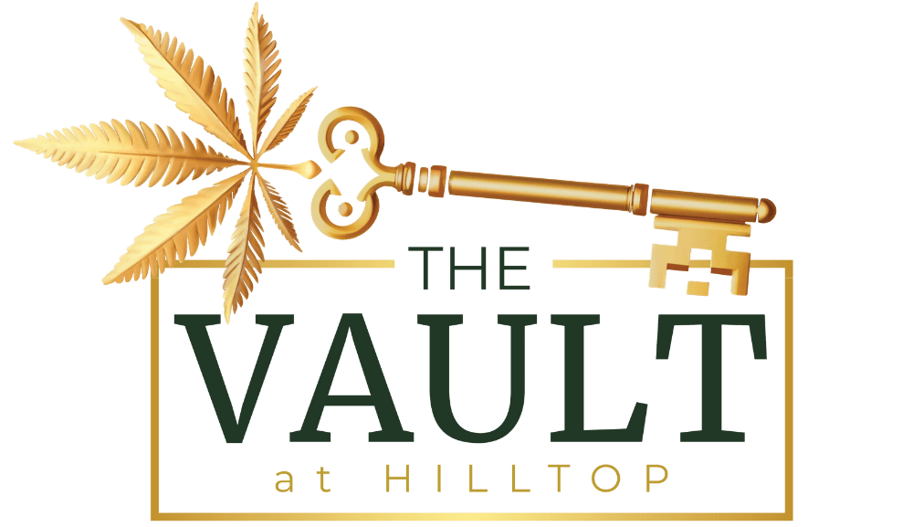 The Vault at Hilltop logo – Jonesboro cannabis dispensary deals